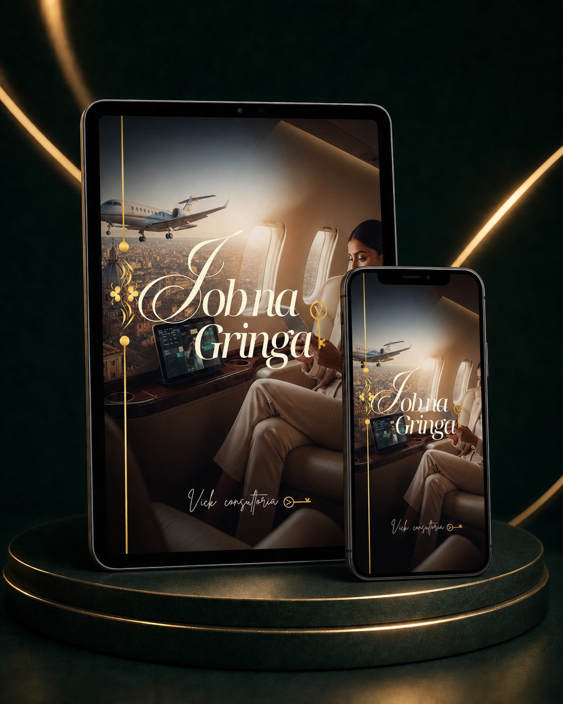Job na Gringa — Ebook por Vick Aguiar