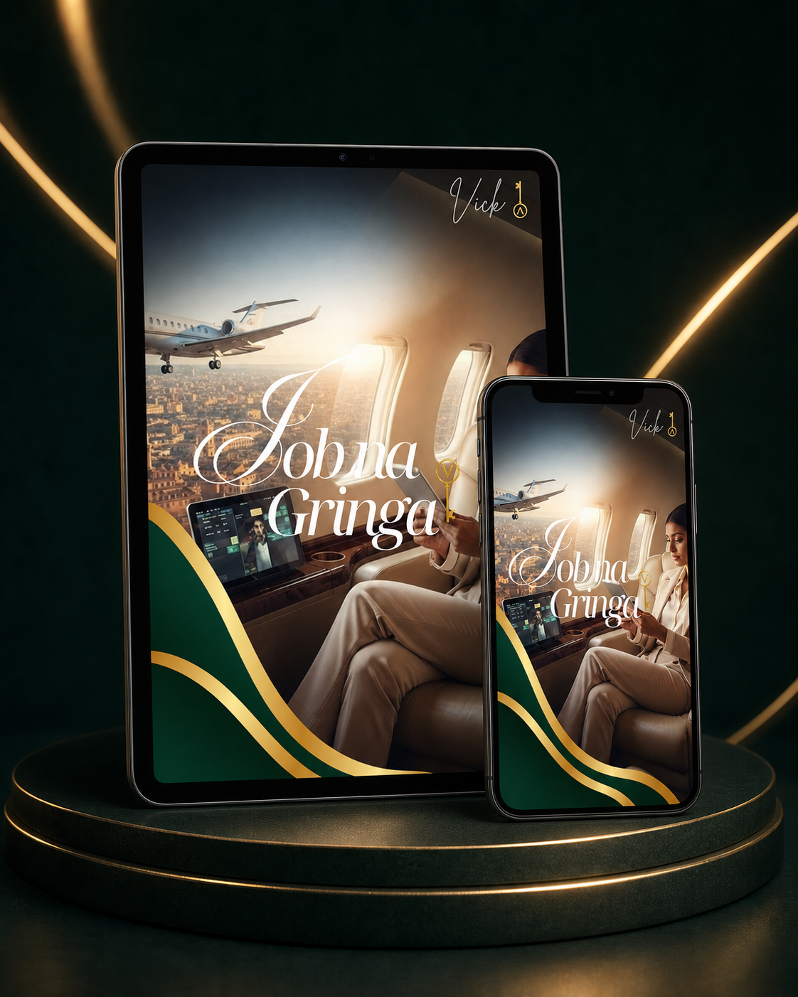 Job na Gringa — Ebook por Vick Aguiar
